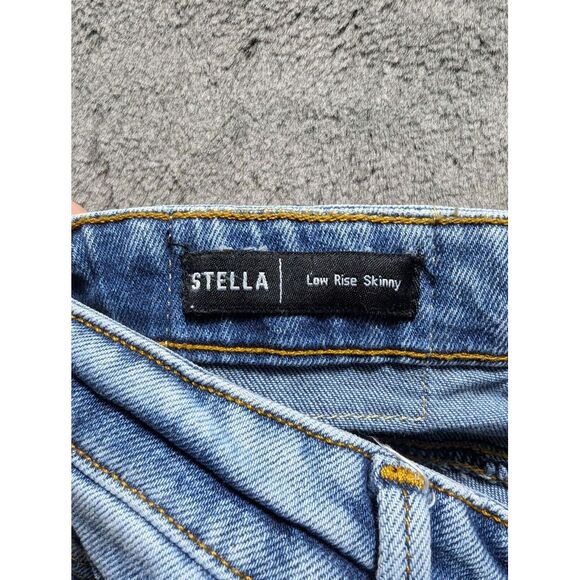 True Religion Stella Low Rise Skinny Jeans Women's Size 27 Medium Wash - Picture 4 of 14